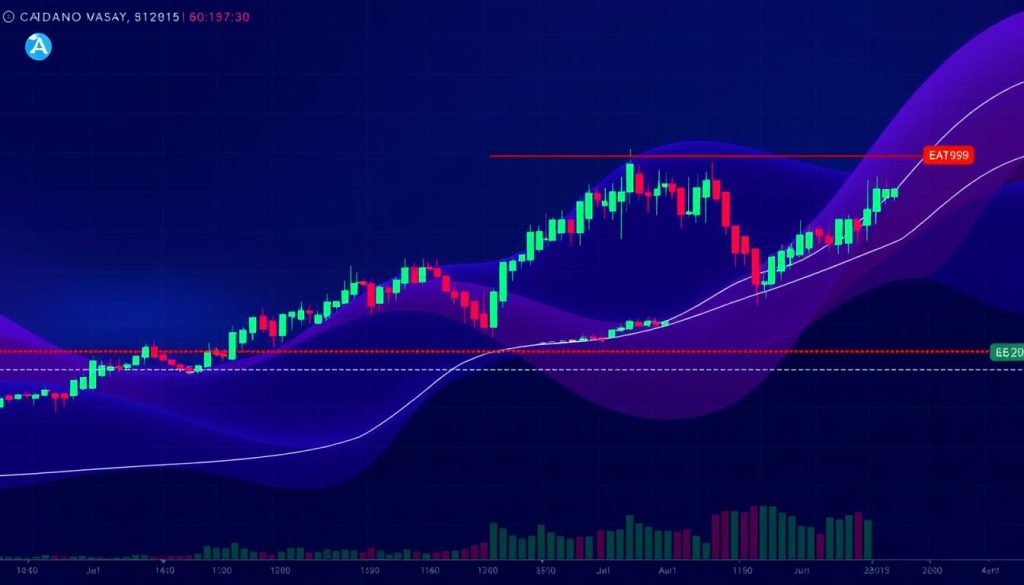 Cardano ADA price chart