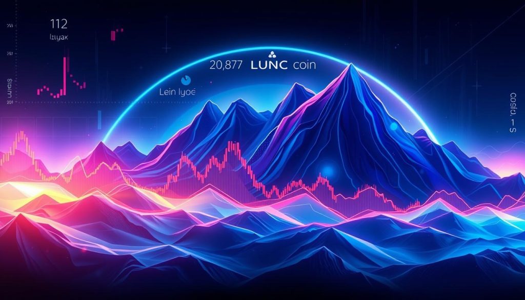 LUNC price chart