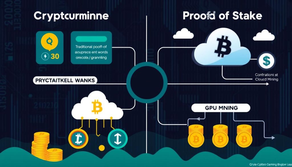 加密貨幣挖礦方法比較