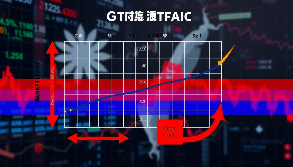 網格分析交易策略示意圖